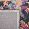 Safavieh Blossom BLM467H Charcoal / Plum Area Rug Backing