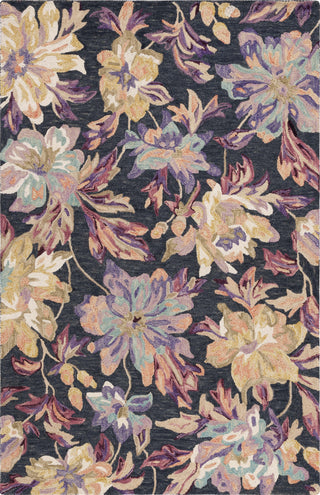 Safavieh Blossom BLM467H Charcoal / Plum Area Rug Main