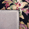 Safavieh Blossom BLM467Z Black / Plum Area Rug Backing
