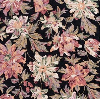 Safavieh Blossom BLM467Z Black / Plum Area Rug main image