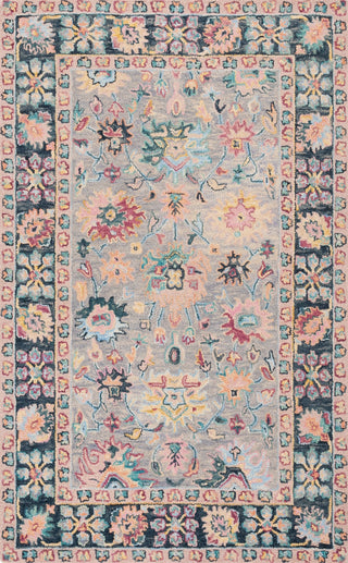 Safavieh Blossom BLM468F Grey / Pink Area Rug main image