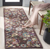 Safavieh Blossom BLM469H Charcoal / Lavender Area Rug Room Scene Feature