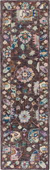 Safavieh Blossom BLM469H Charcoal / Lavender Area Rug Runner