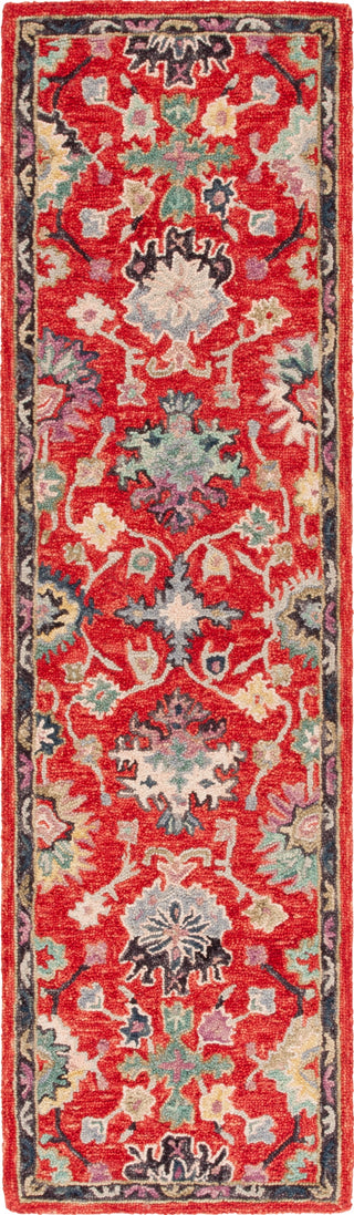 Safavieh Blossom BLM470Q Red / Ivory Area Rug Runner