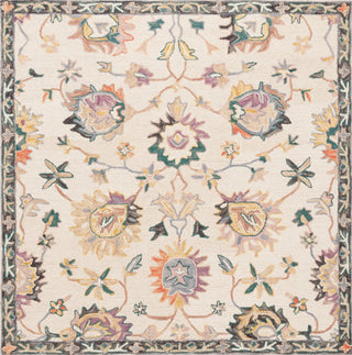 Safavieh Blossom BLM471B Beige / Lavander Area Rug Square