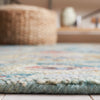 Safavieh Blossom BLM472M Blue / Rust Area Rug Detail