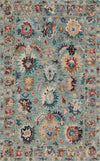 Safavieh Blossom BLM472M Blue / Rust Area Rug main image