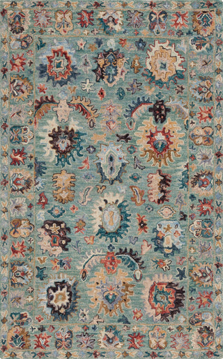 Safavieh Blossom BLM472M Blue / Rust Area Rug main image