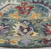 Safavieh Blossom BLM472M Blue / Rust Area Rug Detail