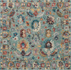 Safavieh Blossom BLM472M Blue / Rust Area Rug Square