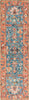 Safavieh Blossom BLM474M Blue / Rust Area Rug Runner