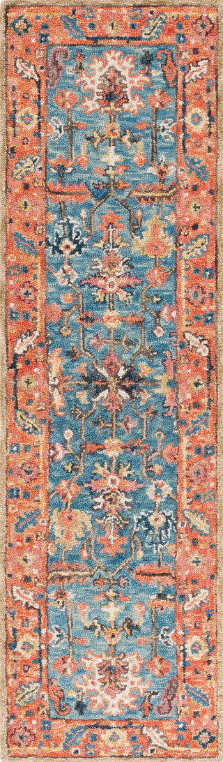 Safavieh Blossom BLM474M Blue / Rust Area Rug Runner