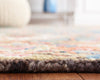 Safavieh Blossom BLM474M Blue / Rust Area Rug Detail