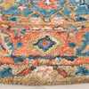 Safavieh Blossom BLM474M Blue / Rust Area Rug Detail