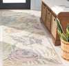 Safavieh Blossom BLM553Y Green / Pink Area Rug Room Scene Feature