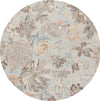 Safavieh Blossom BLM556F Grey / Blue Area Rug Round