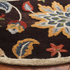 Safavieh Blossom BLM568T Brown / Yellow Area Rug Detail