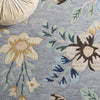 Safavieh Blossom BLM571F Grey / Blue Area Rug Detail