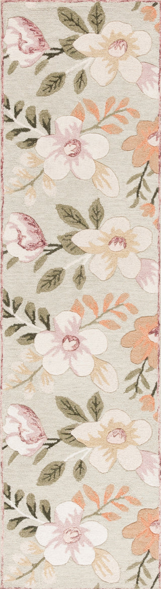 Safavieh Blossom BLM571W Sage / Ivory Area Rug Runner