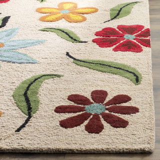 Safavieh Blossom BLM678A Beige / Multi Area Rug Detail
