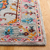 Safavieh Blossom BLM685F Grey / Red Area Rug Detail