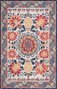 Safavieh Blossom BLM687A Ivory / Red Area Rug Main