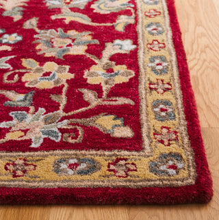 Safavieh Blossom BLM688Q Red / Ivory Area Rug Detail