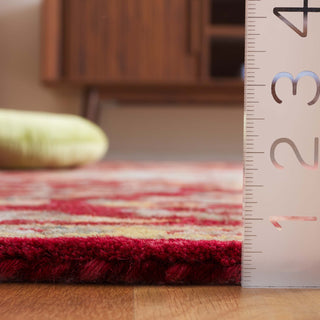 Safavieh Blossom BLM688Q Red / Ivory Area Rug Detail