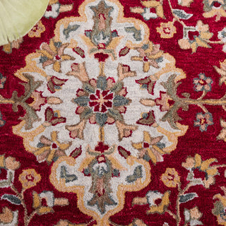 Safavieh Blossom BLM688Q Red / Ivory Area Rug Detail