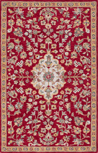 Safavieh Blossom BLM688Q Red / Ivory Area Rug main image