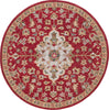 Safavieh Blossom BLM688Q Red / Ivory Area Rug Round