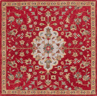 Safavieh Blossom BLM688Q Red / Ivory Area Rug Square
