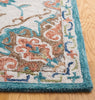 Safavieh Blossom BLM689B Beige / Blue Area Rug Detail