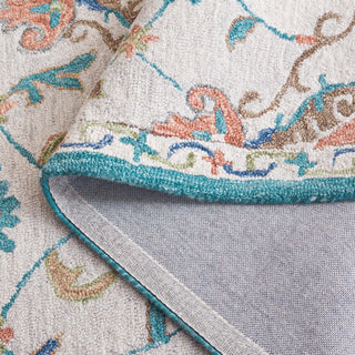 Safavieh Blossom BLM689B Beige / Blue Area Rug Fold