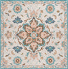 Safavieh Blossom BLM689B Beige / Blue Area Rug Square