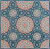 Safavieh Blossom BLM690M Blue / Red Area Rug main image