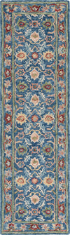 Safavieh Blossom BLM691M Blue / Green Area Rug Runner