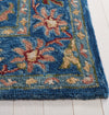 Safavieh Blossom BLM691M Blue / Green Area Rug Detail