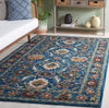 Safavieh Blossom BLM691M Blue / Green Area Rug Room Scene Feature