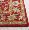 Safavieh Blossom BLM691Q Red / Green Area Rug Detail