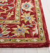 Safavieh Blossom BLM691Q Red / Green Area Rug Detail