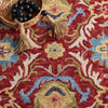 Safavieh Blossom BLM691Q Red / Green Area Rug Detail