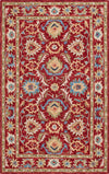 Safavieh Blossom BLM691Q Red / Green Area Rug main image