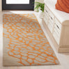 Safavieh Blossom BLM695C Grey / Orange Area Rug Room Scene Feature