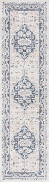 Safavieh Blair Washable BLR200 Beige / Navy Area Rug