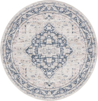 Safavieh Blair Washable BLR200 Beige / Navy Area Rug