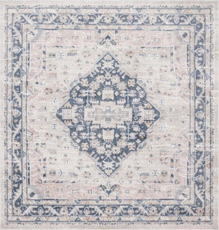 Safavieh Blair Washable BLR200 Beige / Navy Area Rug