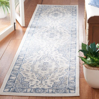 Safavieh Blair Washable BLR208 Beige / Grey Blue Area Rug