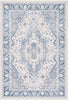 Safavieh Blair Washable BLR208 Beige / Grey Blue Area Rug