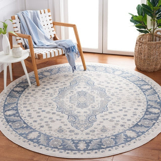 Safavieh Blair Washable BLR208 Beige / Grey Blue Area Rug